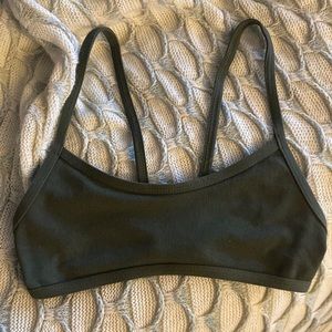 Jolyn XS racerback Eli bikini top